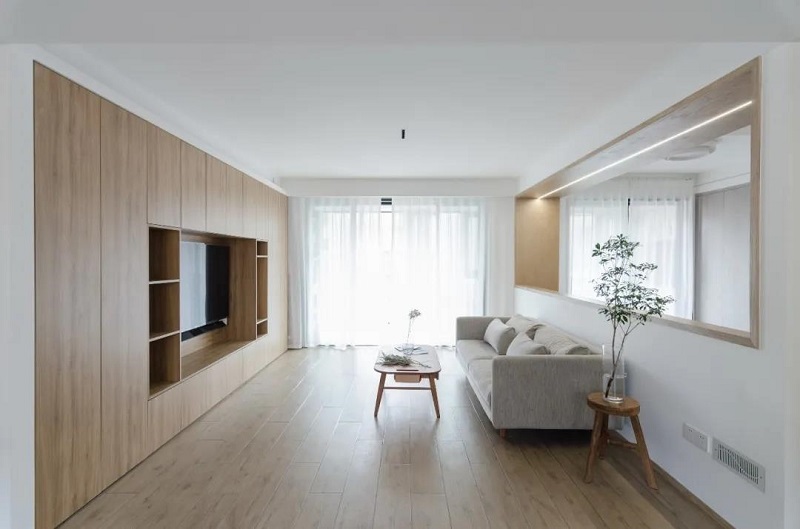 130㎡原木現代風(fēng)四室裝修，全屋原木風(fēng)裝飾住起來(lái)真舒服！