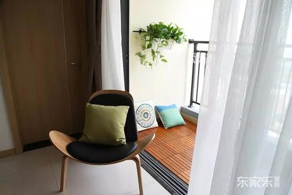 長沙潤和紫郡120平米北歐風格裝修案例