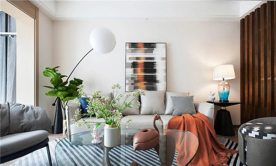 88㎡現代輕奢風格新房裝修，溫馨美宅！