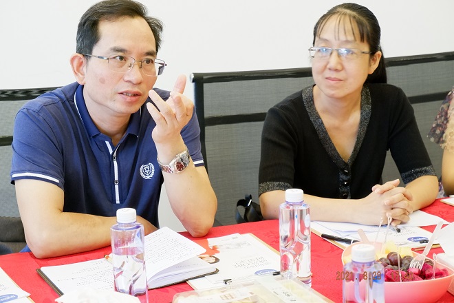 張校長(cháng)、夏院長(cháng)分別做重要講話(huà)